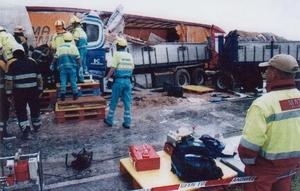 Ongeval bij Zuidhorn