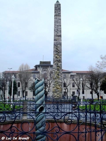 2010_03_05 Istanbul 015 The Serpent Column & The walled Obelisk