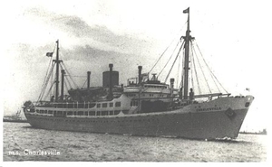 Cmb m/v Charlesville op de Schelde