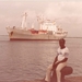 Cmb Fabiolaville 1990 in de baai van Abidjan