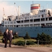 Georg Buchner Sept 1989 -  delegatie uit Antwepen stapt aan boord