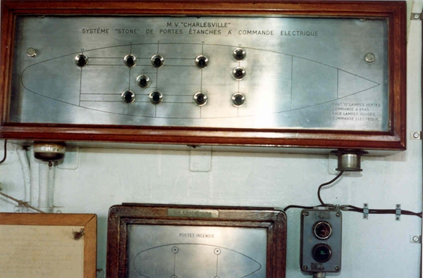 Georg Buchner '89  - schakelbord waterdichte schotten