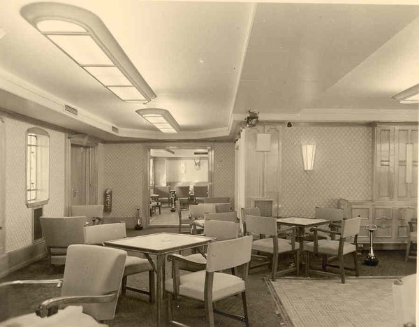 Charlesville - origineel interieur - het  salon