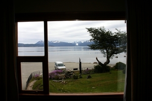 Wat een prachtig zicht vanuit onze kamer!