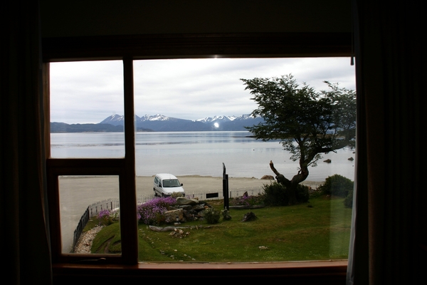 Wat een prachtig zicht vanuit onze kamer!
