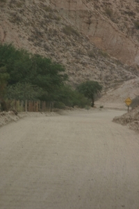 Legendarische ruta 40 - loopt parallel met Andes gebergte