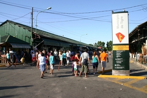 Markt in Tigre nabij Buenos Aires