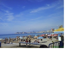 Okt 2007 : Het strand van Benidorm