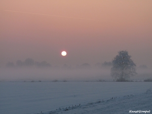 Winterlandschap Retie 2009