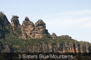 3 Sisters in the Blue Mountains