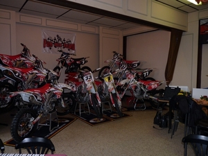 De motoren van het fun mx team