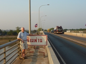 De vriendschapsbrug tussen Laos en Thailand