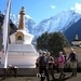 De stupa van Tengboche (3860m)