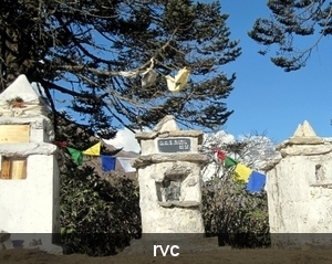 begraafplaatsen rond het dorp