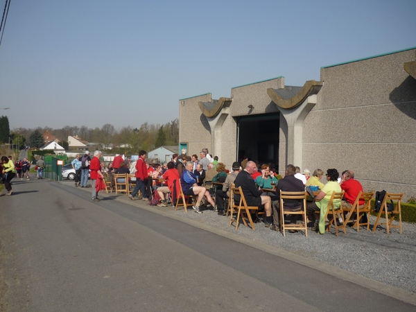 10.04.18.ZONNEBEKE .EERST CONTROLE OP 6,3 KM