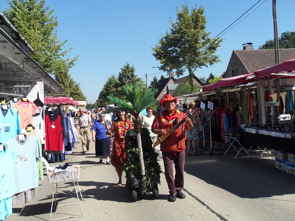 sfeermakers op feestmarkt Westerlo