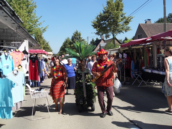 sfeermakers op feestmarkt Westerlo