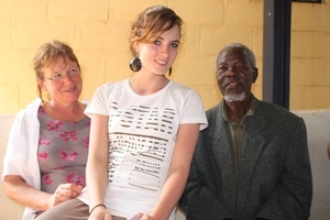 Bij het Old peoples home