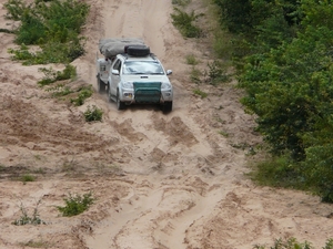 Deep sand-driving