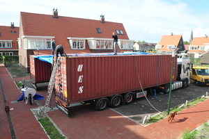 opbouw feest tent