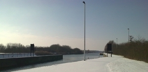 Komen in de sneeuw