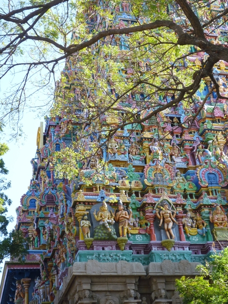 Le grand temple de Madurai