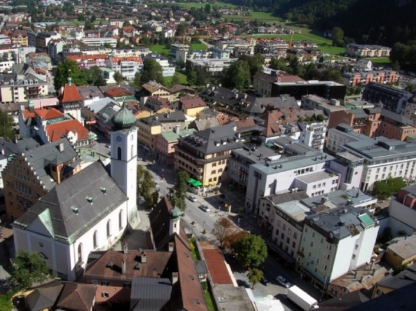 F280   Kufstein zicht vanaf Kasteel