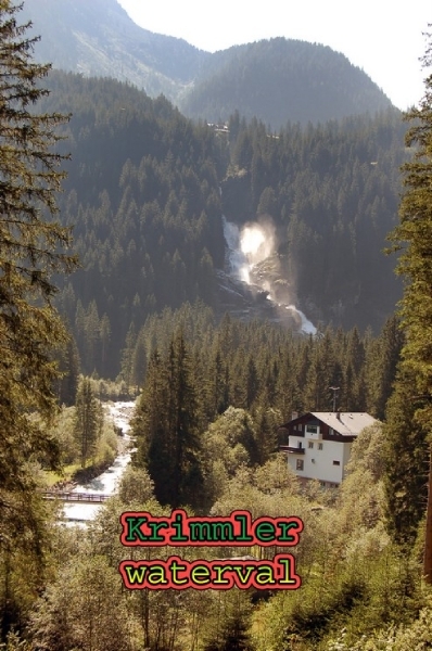 H10  titel Krimmler waterval