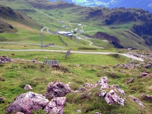 I223  zicht vanaf de  Kitzbüheler Horn