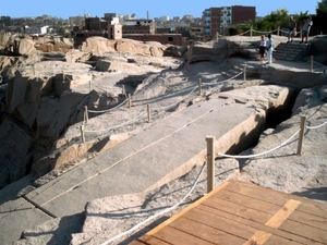 a5  Aswan granietgroef
