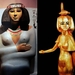 B  Egyptisch museum   Prinses Nefertiti en Godin Selket