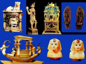 B  Egyptisch museum   Toetanchamon  grafschatten