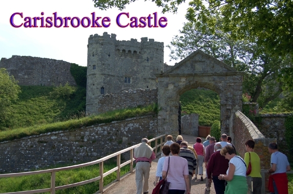 b82  Carisbrooke castle