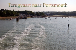 D83  Terugvaart naar Portsmouth