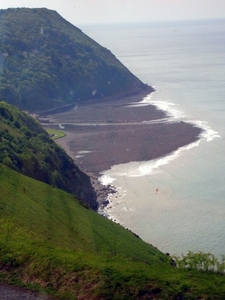 f99  onderweg naar Lynmouth