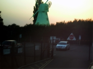 z93  molen na zonsondergang