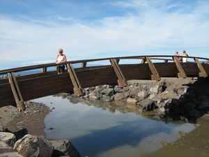 Op onze wandeling