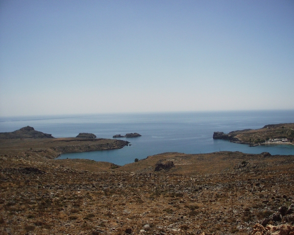 De baai bij Linos