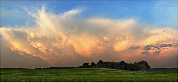 landschap met wolken 2