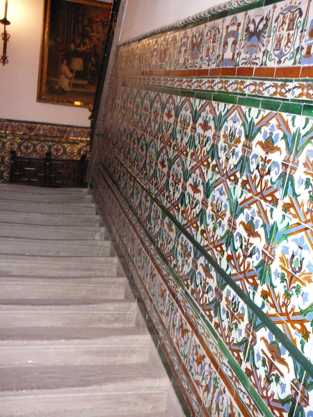 Sevilla - patio - azulejo