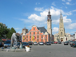 st_truiden  grote markt