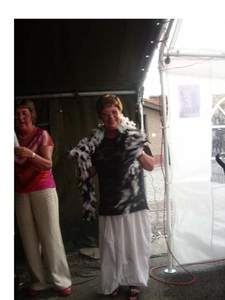 bbq en modedefile in onze straat