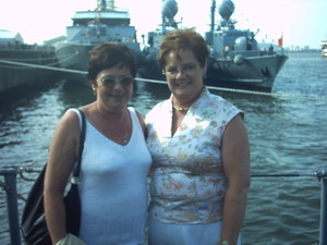 mijn zus en ik in zeebrugge