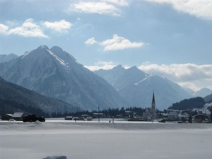 Het dorpje Elbigenalp