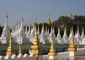 Mandalay : de Sandamuni Pagode