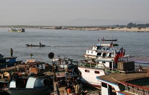 Mandalay : Ayeyarwady rivier