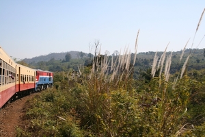 Trein naar Hsipaw