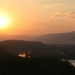 Avondzicht op de rivier in Hsipaw