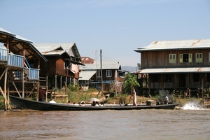 Huizen op palen
