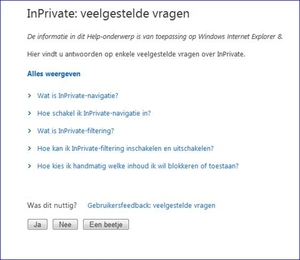 Inprivate Filtering in Internet Explorer 8